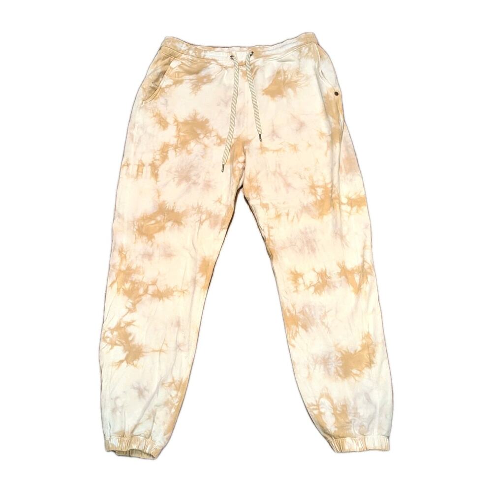 Vuori Laguna Lounge Pants Women Sz M Tie Dye Sweatpant Jogger Cozy Pockets